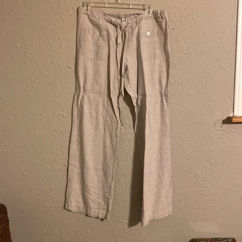 Linen summer pants